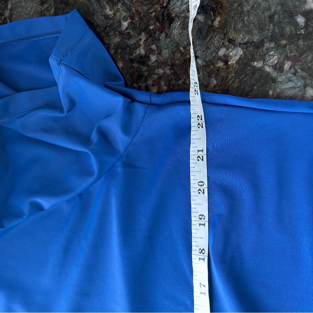 UVSkinz Women’s 1/4 Zip Crew Sun and Swim Shirt. UPF 50+. Swim. Beach - Picture 11 of 12